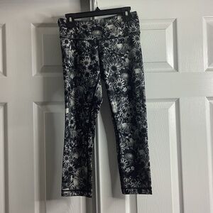 Lululemon Wunder Under Crop Leggings Flowabunga Floral 4